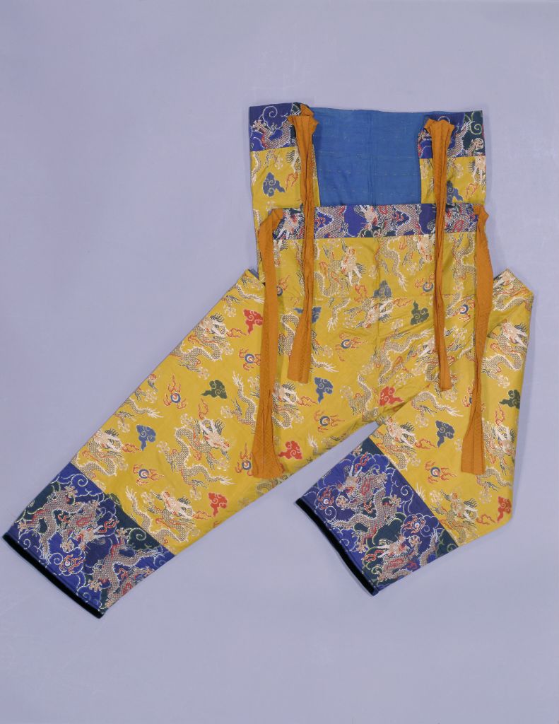 图片[2]-Yellow Yunlong makeup brocade briefs-China Archive